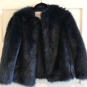 Zara Faux Fur Jacket Trafalux